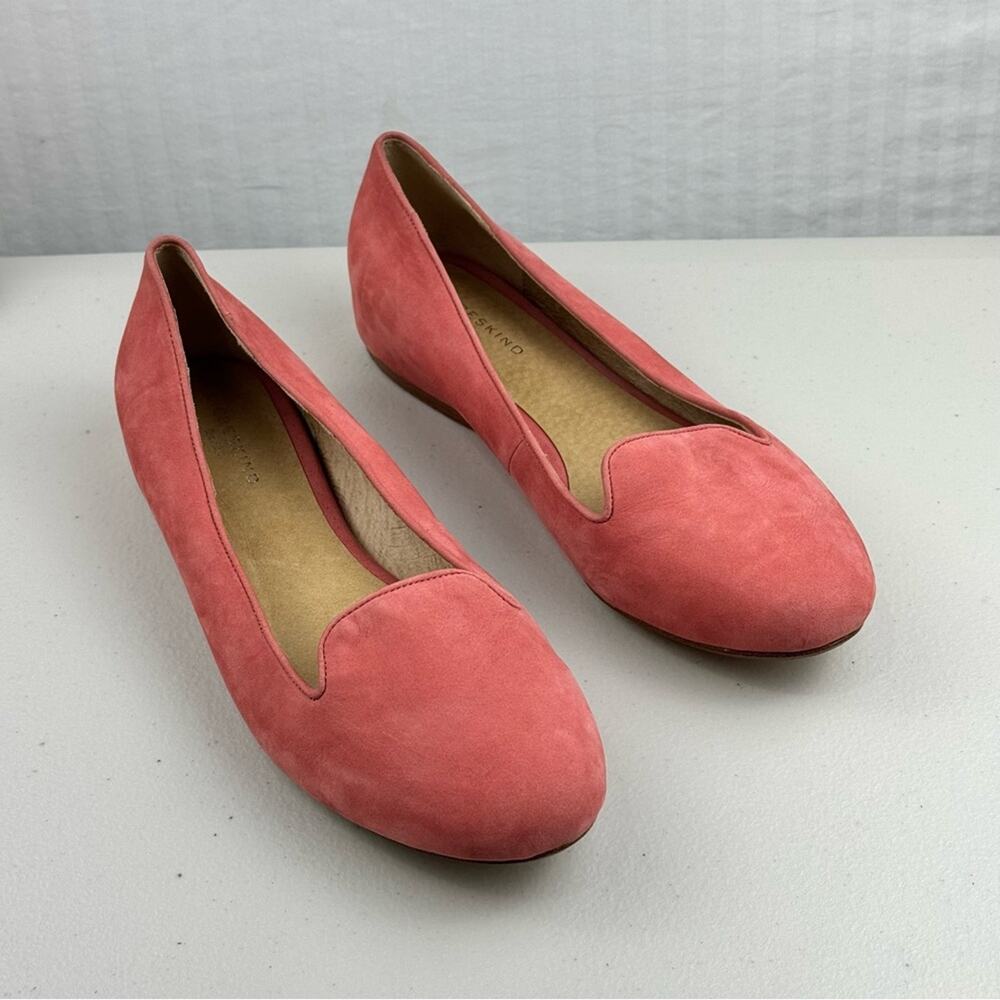 Liebeskind Berlin Pink Flamingo Suede Ballet Flats Women's Size EUR 39 US 8-8.5 - Picture 8 of 10
